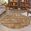Neptune Elegance Collection Area Rug -  Nereid Round Beige  lifestyle 113