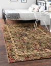 Neptune Elegance Collection Area Rug -  Galatea (Green) Rectangle Green  lifestyle 2