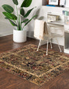 Neptune Elegance Collection Area Rug -  Galatea (Green) Square Green  lifestyle 22