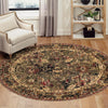 Neptune Elegance Collection Area Rug -  Galatea (Green) Round Green  lifestyle 66