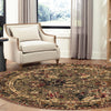 Neptune Elegance Collection Area Rug -  Galatea (Green) Round Green  lifestyle 69