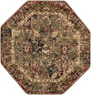 Neptune Elegance Collection Area Rug -  Galatea (Green) Octagon Green  lifestyle 16