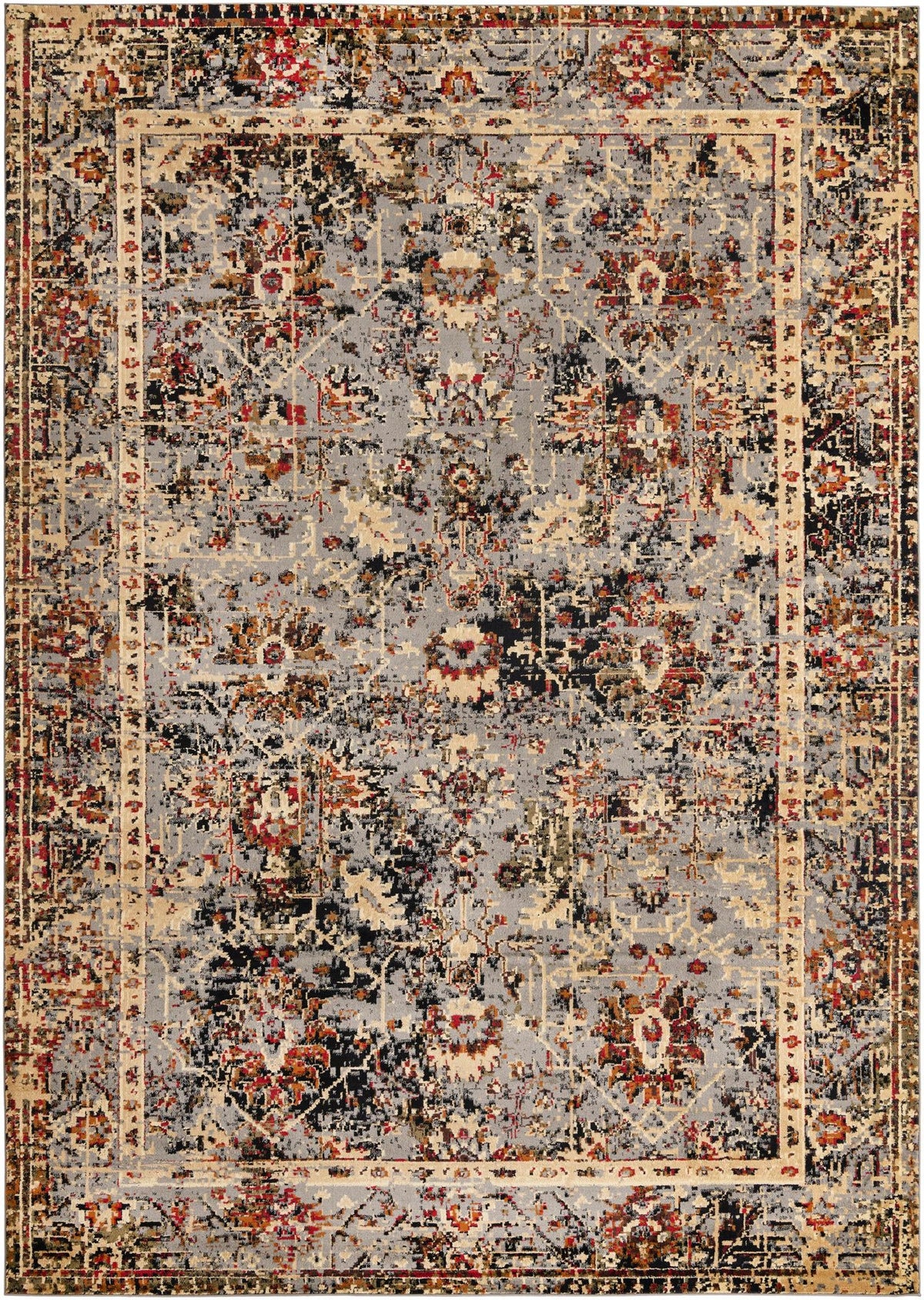 Neptune Elegance Collection Area Rug -  Galatea (Blue) Rectangle Blue Main
