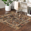 Neptune Elegance Collection Area Rug -  Galatea (Blue) Square Blue  lifestyle 68