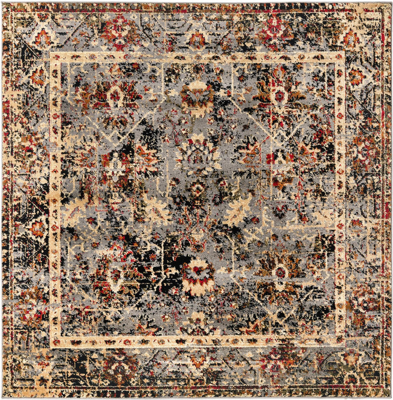 Neptune Elegance Collection Area Rug -  Galatea (Blue) Square Blue  lifestyle 18