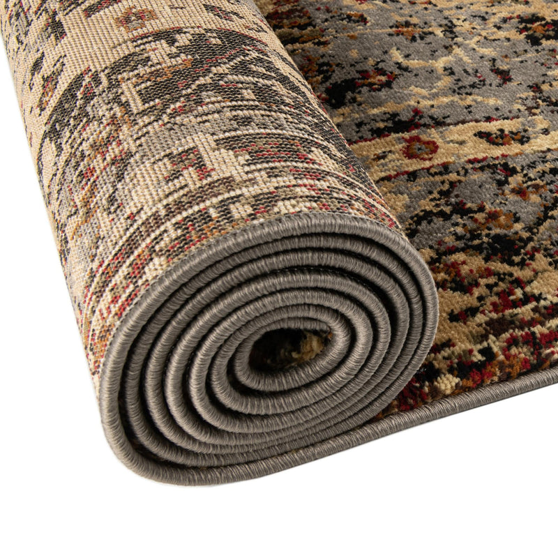 Neptune Elegance Collection Area Rug -  Galatea (Blue) Round Blue  lifestyle 54