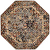 Neptune Elegance Collection Area Rug -  Galatea (Blue) Octagon Blue  lifestyle 16