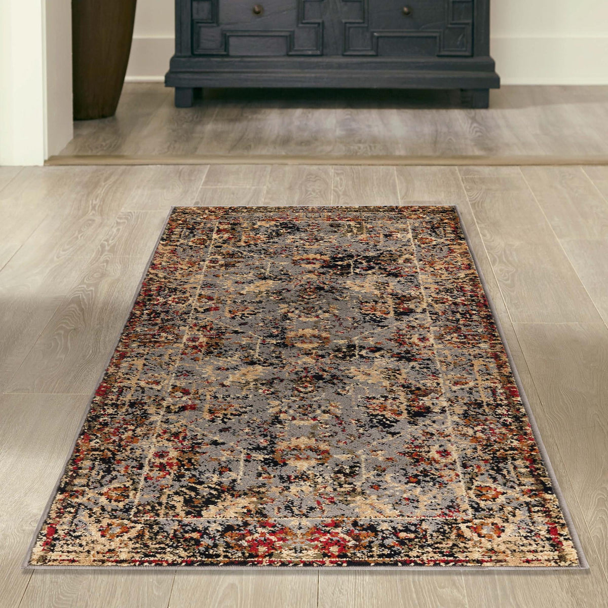 Neptune Elegance Collection Area Rug -  Galatea (Blue) Runner Blue  lifestyle 70