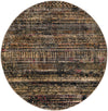 Neptune Elegance Collection Area Rug -  Nereid Round Blue  lifestyle 47