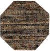 Neptune Elegance Collection Area Rug -  Nereid Octagon Blue  lifestyle 48