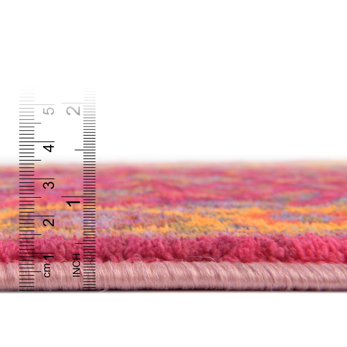 Casablanca Tapestry Collection Area Rug -  Marrakech (Berry Pink) Rectangle Berry Pink  lifestyle 4