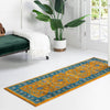 Casablanca Tapestry Collection Area Rug -  Marrakech (Sunshine Yellow) Runner Sunshine Yellow  lifestyle 43