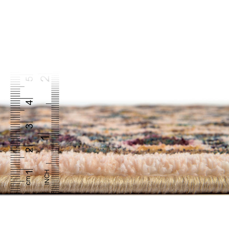 Casablanca Tapestry Collection Area Rug -  Marrakech (Ivory) Rectangle Ivory  lifestyle 4