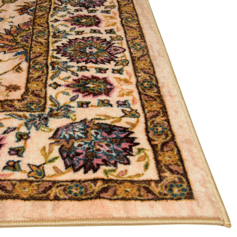 Casablanca Tapestry Collection Area Rug -  Marrakech (Ivory) Rectangle Ivory  lifestyle 6