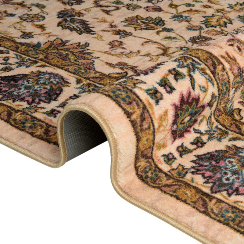 Casablanca Tapestry Collection Area Rug -  Marrakech (Ivory) Rectangle Ivory  lifestyle 9