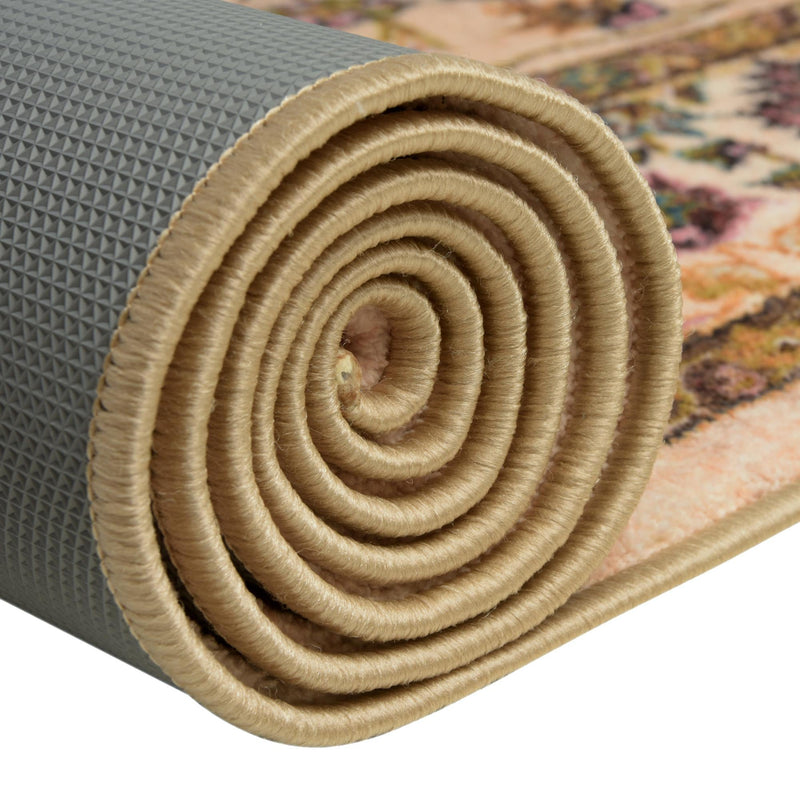 Casablanca Tapestry Collection Area Rug -  Marrakech (Ivory) Rectangle Ivory  lifestyle 11