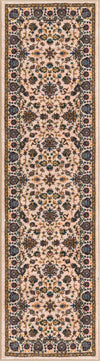 Casablanca Tapestry Collection Area Rug -  Marrakech (Ivory) Runner Ivory  lifestyle 33