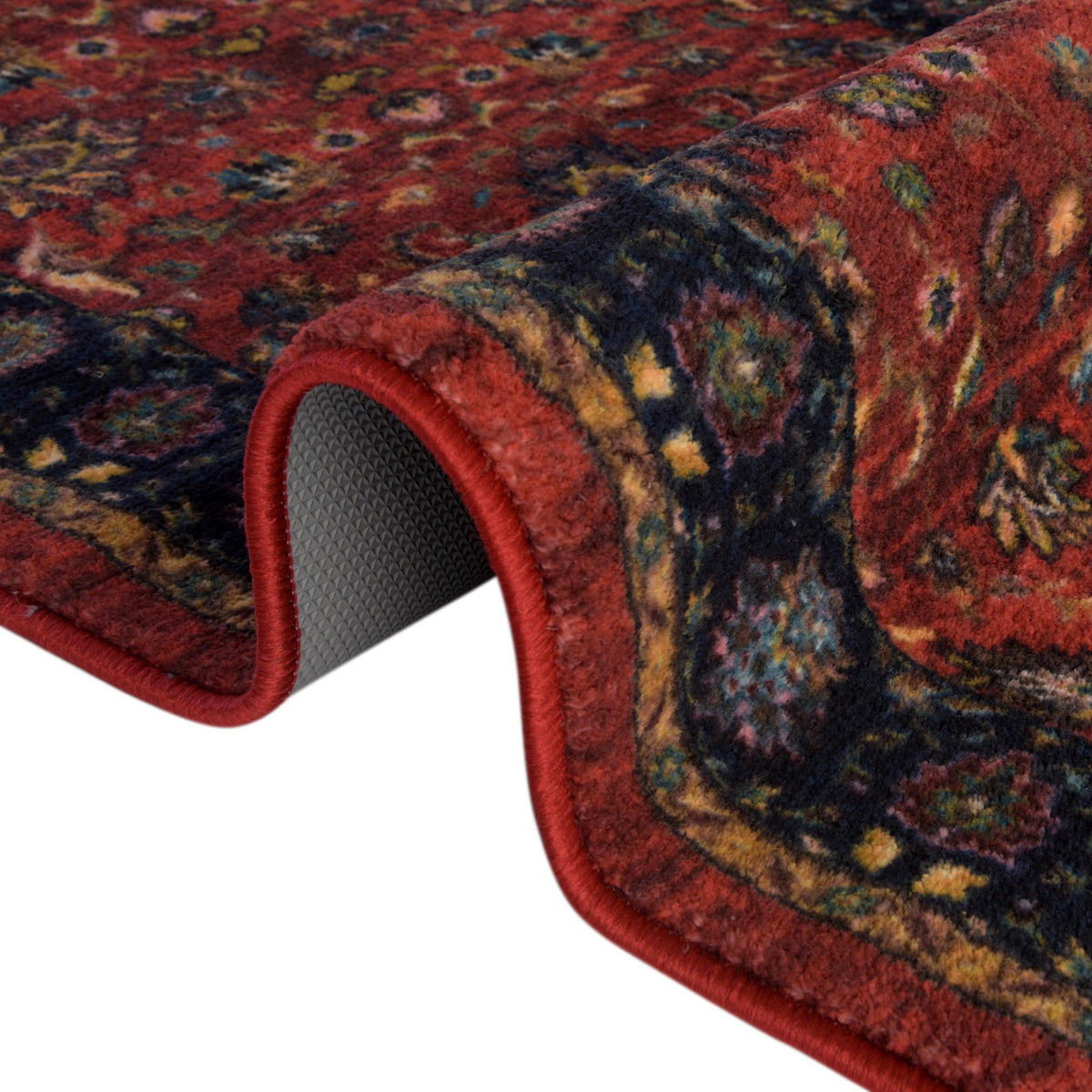 Casablanca Tapestry Collection Area Rug -  Marrakech (Classic Red) Rectangle Classic Red  lifestyle 9