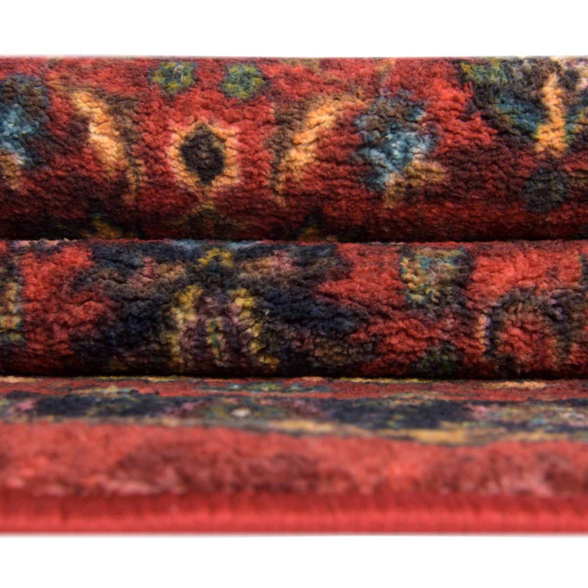 Casablanca Tapestry Collection Area Rug -  Marrakech (Classic Red) Rectangle Classic Red  lifestyle 13
