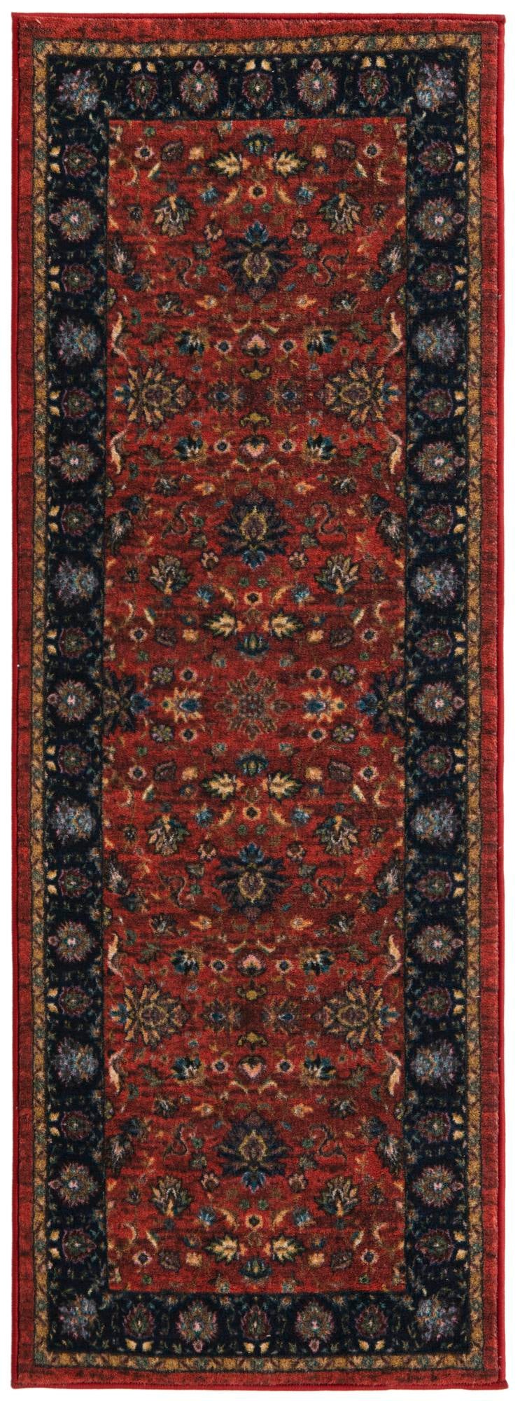 Casablanca Tapestry Collection Area Rug -  Marrakech (Classic Red) Runner Classic Red  lifestyle 18