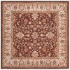 Casablanca Tapestry Collection Area Rug -  Marrakech (Coffee Brown) Square Coffee Brown  lifestyle 18