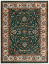 Casablanca Tapestry Collection Area Rug -  Marrakech (Emerald Green) Rectangle Emerald Green Main