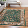 Casablanca Tapestry Collection Area Rug -  Marrakech (Emerald Green) Rectangle Emerald Green  lifestyle 14