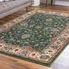 Casablanca Tapestry Collection Area Rug -  Marrakech (Emerald Green) Rectangle Emerald Green  lifestyle 15