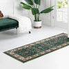 Casablanca Tapestry Collection Area Rug -  Marrakech (Emerald Green) Runner Emerald Green  lifestyle 43