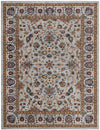 Casablanca Tapestry Collection Area Rug -  Marrakech (Cloud Gray) Rectangle Cloud Gray Main
