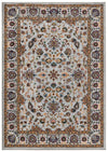 Casablanca Tapestry Collection Area Rug -  Marrakech (Cloud Gray) Rectangle Cloud Gray  lifestyle 2