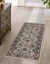 Casablanca Tapestry Collection Area Rug -  Marrakech (Cloud Gray) Runner Cloud Gray  lifestyle 19