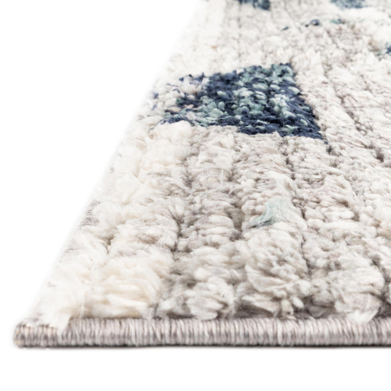Marrakech Mosaic Collection Area Rug -  Atlas Octagon Blue Gray  lifestyle 32