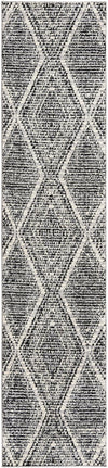 Marrakech Mosaic Collection Area Rug -  Medina Runner Black and White  lifestyle 25