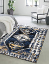 Marrakech Mosaic Collection Area Rug -  Rabat Rectangle Blue  lifestyle 6