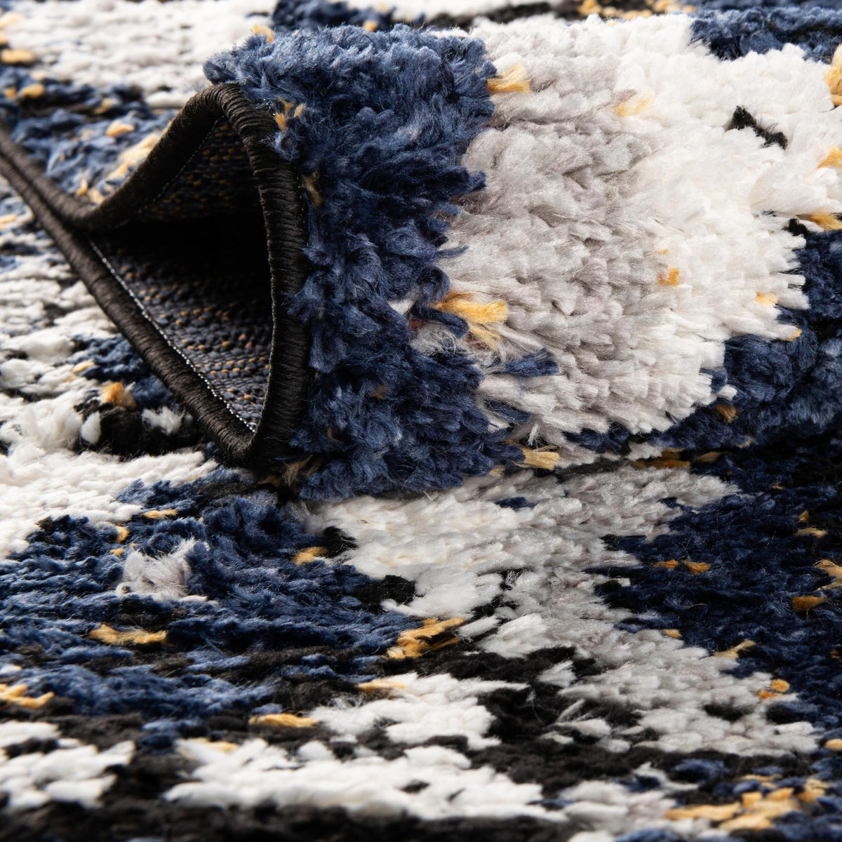 Marrakech Mosaic Collection Area Rug -  Rabat Rectangle Blue  lifestyle 15