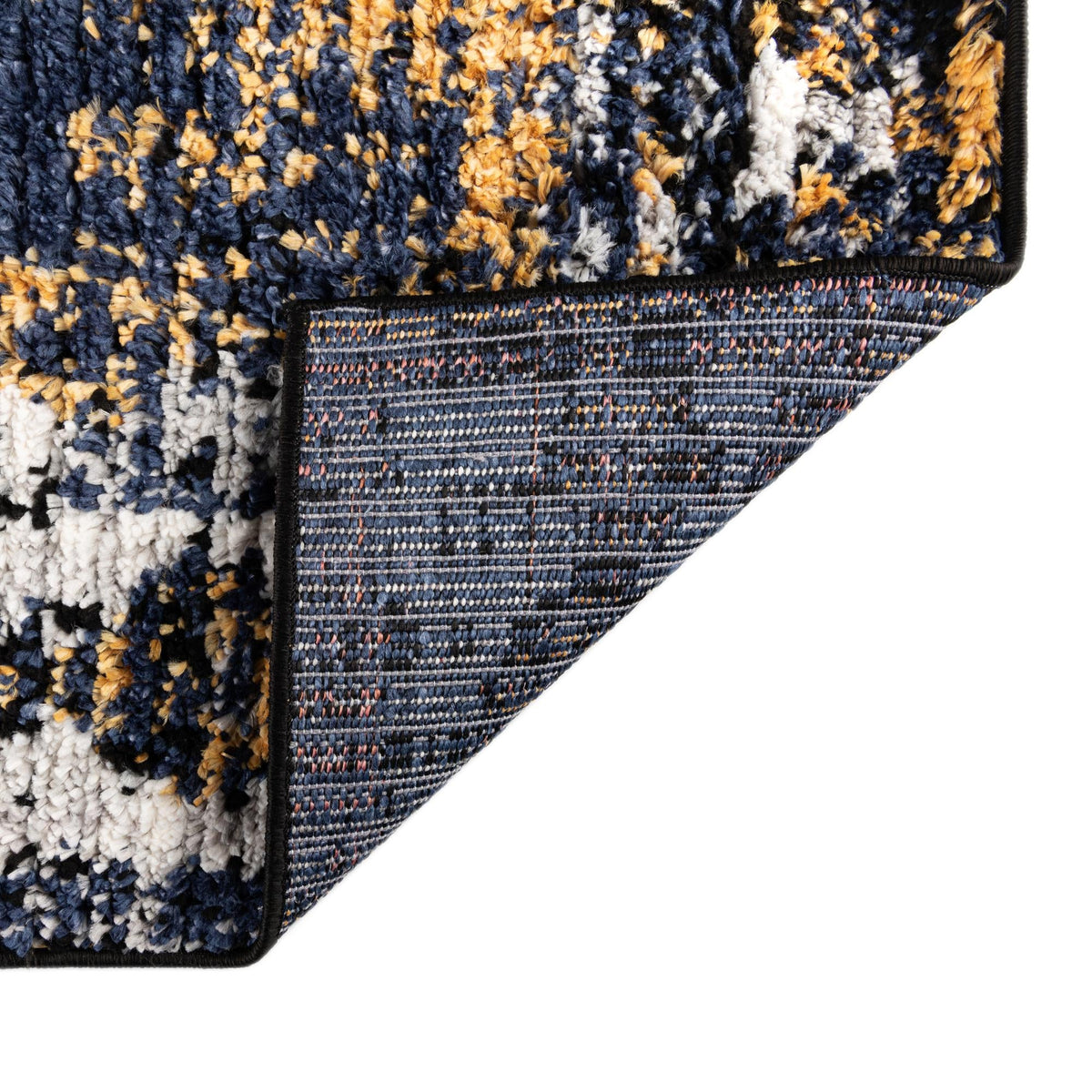 Marrakech Mosaic Collection Area Rug -  Rabat Rectangle Blue  lifestyle 24