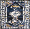 Marrakech Mosaic Collection Area Rug -  Rabat Square Blue  lifestyle 48