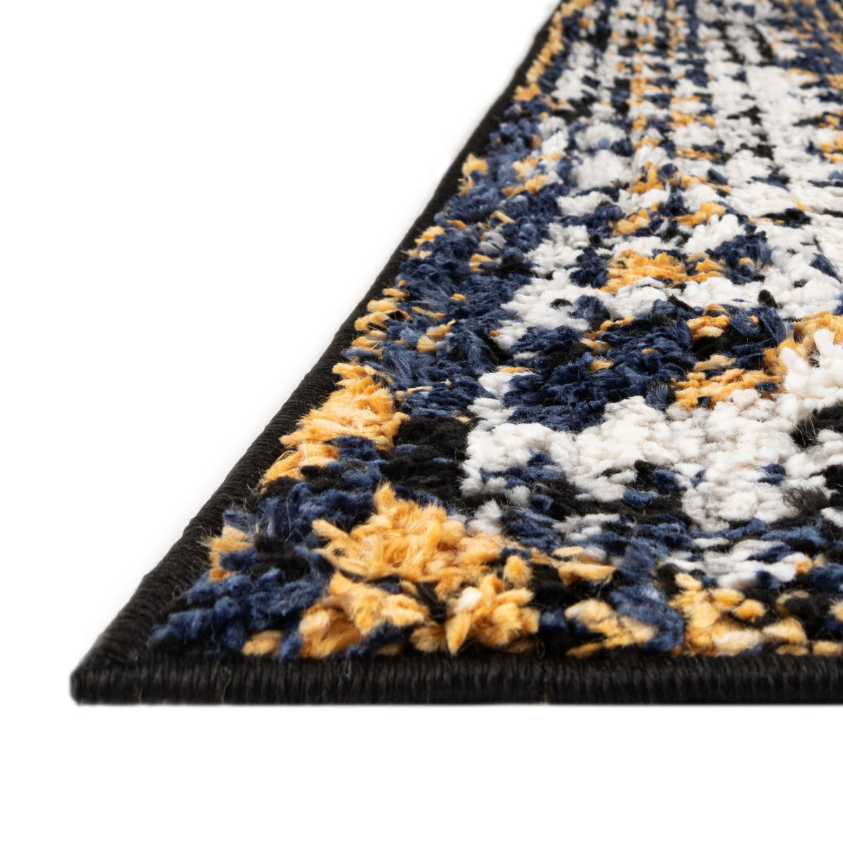 Marrakech Mosaic Collection Area Rug -  Rabat Octagon Blue  lifestyle 70