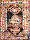Marrakech Mosaic Collection Area Rug -  Rabat Rectangle Terracotta Main