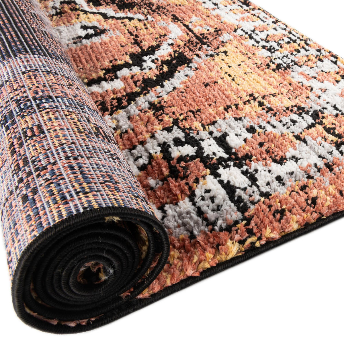 Marrakech Mosaic Collection Area Rug -  Rabat Rectangle Terracotta  lifestyle 31