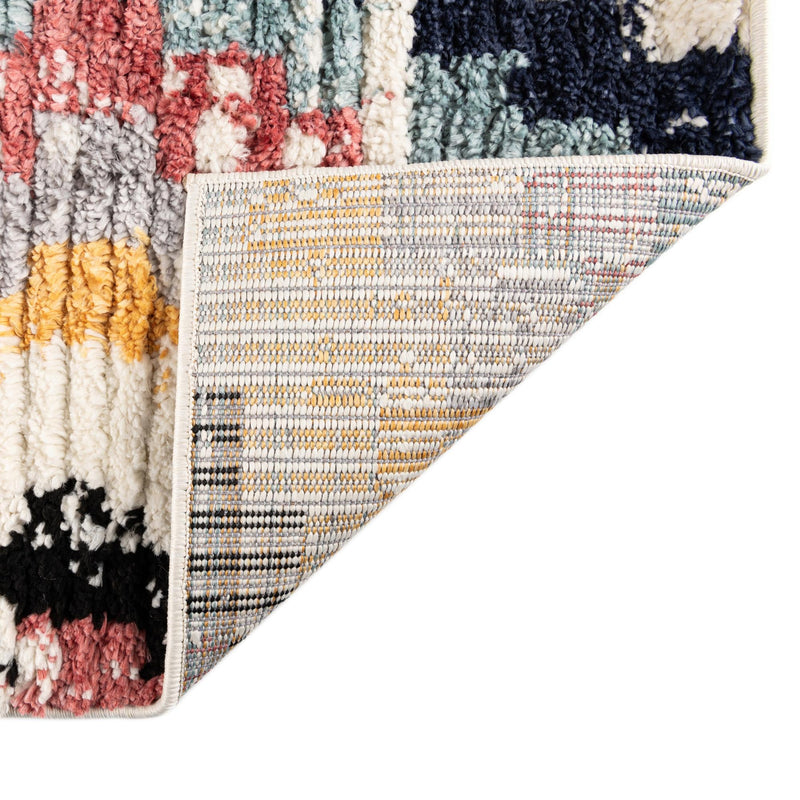 Marrakech Mosaic Collection Area Rug -  Chefchaouen Rectangle Ivory  lifestyle 7