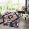 Marrakech Mosaic Collection Area Rug -  Chefchaouen Rectangle Blue  lifestyle 15