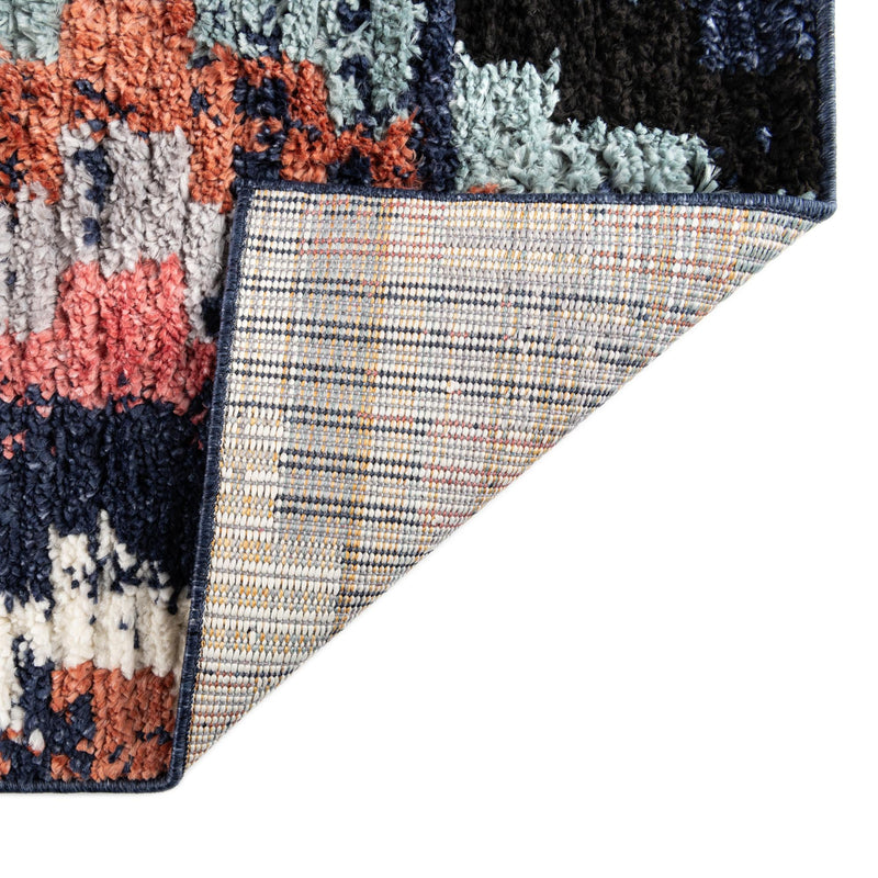 Marrakech Mosaic Collection Area Rug -  Chefchaouen Square Blue  lifestyle 47