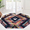 Marrakech Mosaic Collection Area Rug -  Chefchaouen Octagon Blue  lifestyle 77
