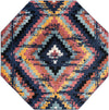 Marrakech Mosaic Collection Area Rug -  Chefchaouen Octagon Blue  lifestyle 18