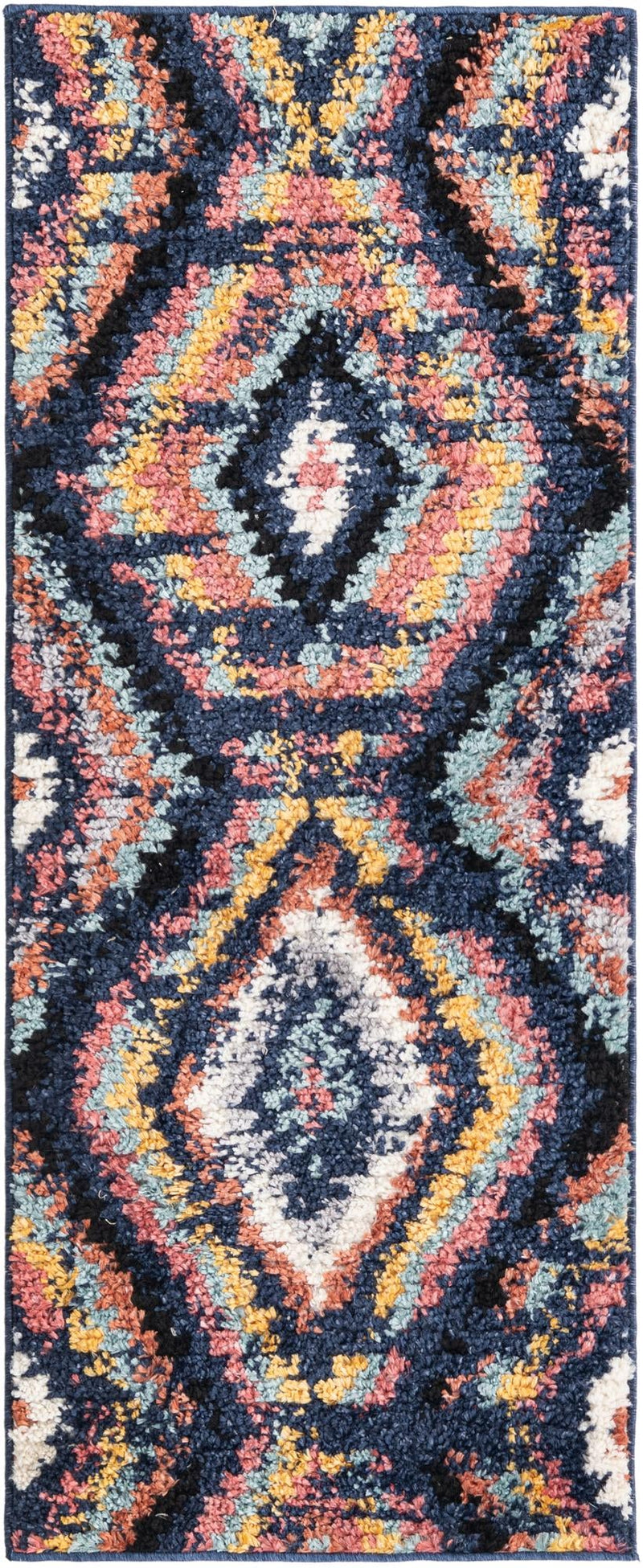 Marrakech Mosaic Collection Area Rug -  Chefchaouen Runner Blue  lifestyle 19