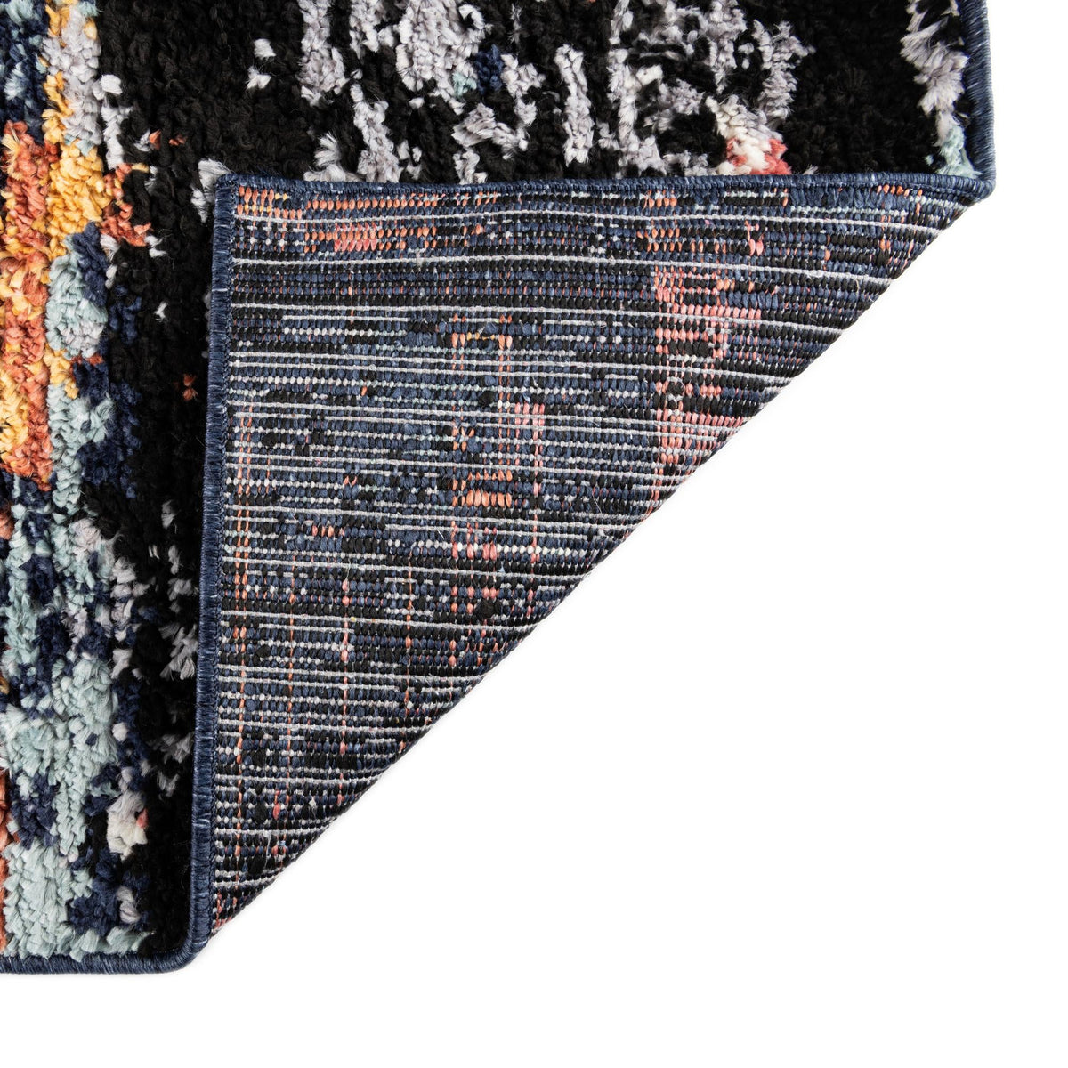 Marrakech Mosaic Collection Area Rug -  Berber Rectangle Multi  lifestyle 8