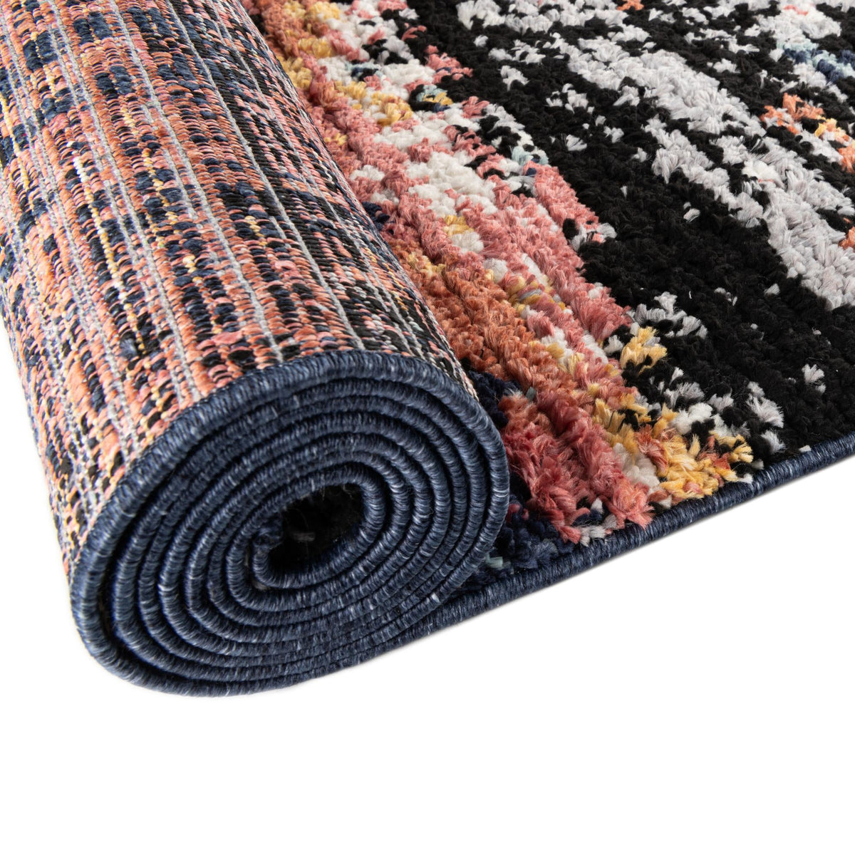 Marrakech Mosaic Collection Area Rug -  Berber Rectangle Multi  lifestyle 11