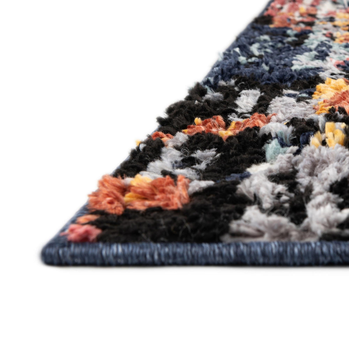 Marrakech Mosaic Collection Area Rug -  Berber Octagon Multi  lifestyle 32